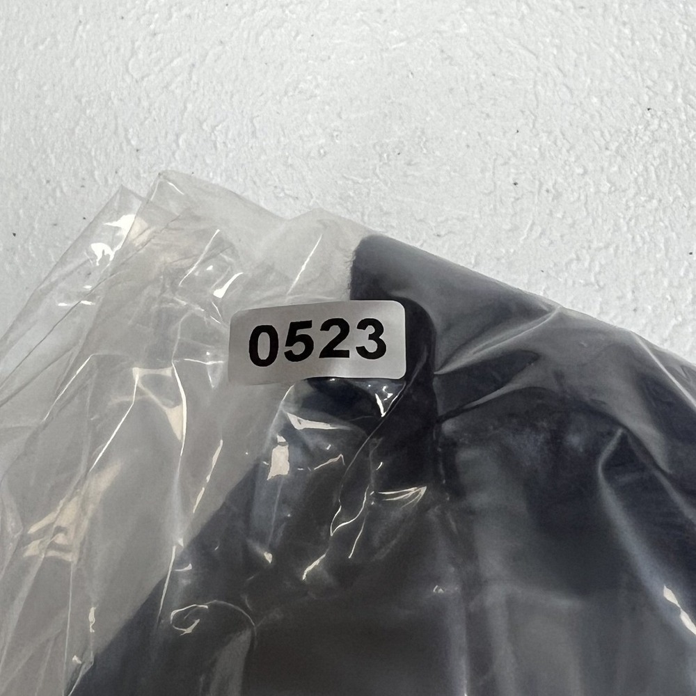 L.L. Bean Mock Neck Shirt Mens L Navy Blue Striped Long Sleeve Vintage USA - Picture 8 of 8